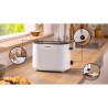 Toaster - BOSCH -  TAT2M121 MyMoment - Blanc - 2 tranches - centrage