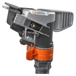 GARDENA Arroseur-canon traîneau Premium – Portée réglable 12.5m max – Superfi...