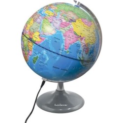 LEXIBOOK - Globe jour & nuit Lumineux – Globe terrestre le jour et s'illumine...