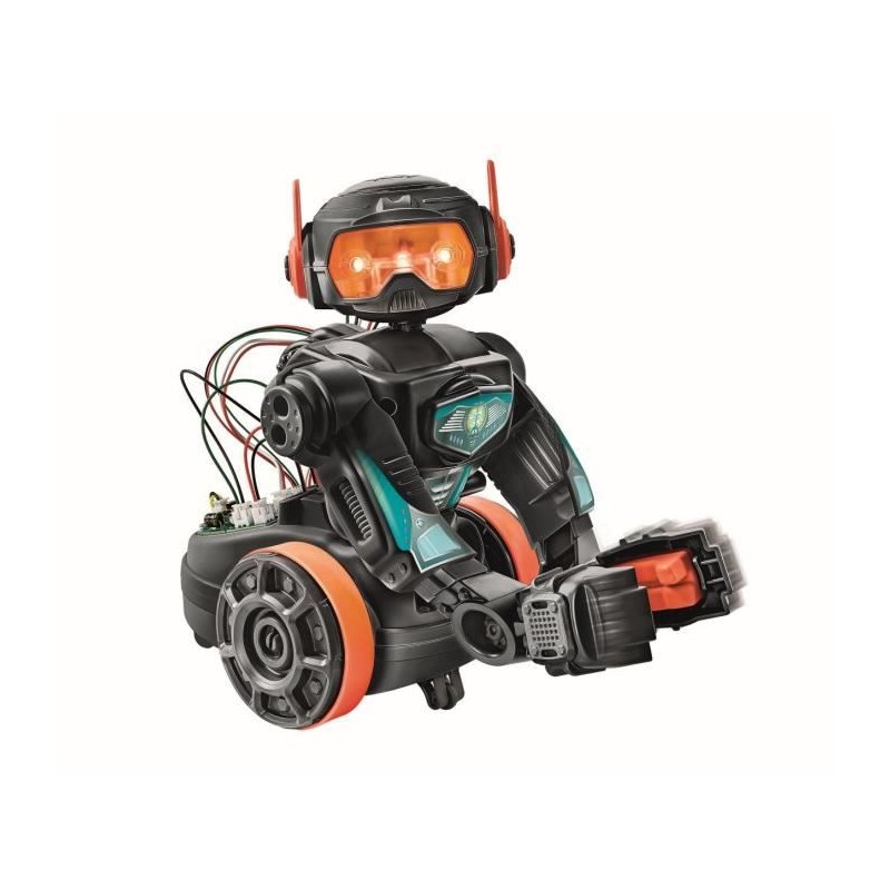 Clementoni - Robot Évolution 2.0 a assembler et programmer - 4 modes