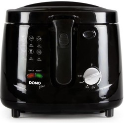 Friteuse électrique classique - DOMO DO461FR - 2.5L - Noir - Thermostat régla...
