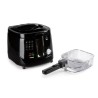 Friteuse électrique classique - DOMO DO461FR - 2.5L - Noir - Thermostat régla...