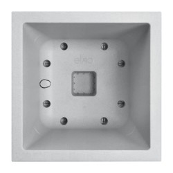 ELHO Bac a fleurs Vivo Next Square 30  - Ø 30 x H 29 cm - Intérieur,Extérieur...