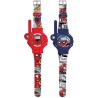 Montre 2 en 1 Walkie-Talkie SpiderMan 200m - LEXIBOOK - Rouge - Pour Enfant d...