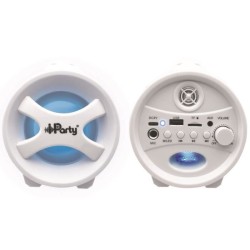 FLASHBOOM Enceinte Bluetooth portable entierement lumineuse avec micro filair...