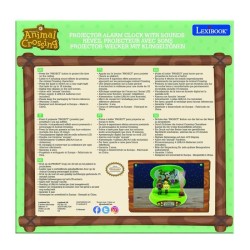 Réveil Projecteur Animal Crossing en 3D avec Sons