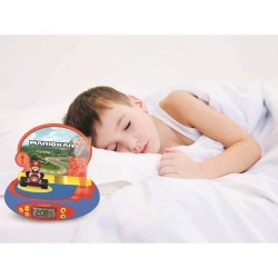 MARIO KART - Réveil Projecteur avec Sons du jeu vidéo Nintendo - LEXIBOOK