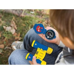 Lexibook - Kit d'aventurier Super Mario - Talkie-Walkies, jumelles, lampe tor...