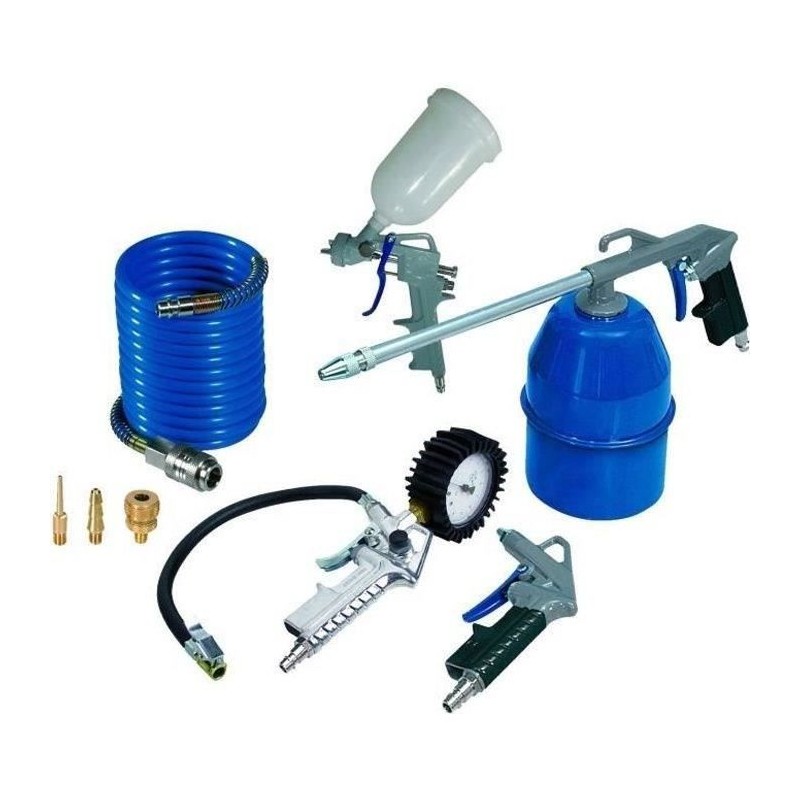 MICHELIN Kit de 8 accessoires pour tout compresseur sur cuve