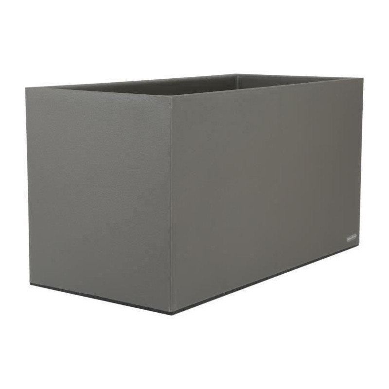 Bac a fleurs - RIVIERA - GRANIT - 59X29,5X33,5 cm - Gris