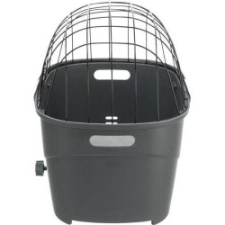 TRIXIE Panier pour porte-bagages en plastique et métal - 36 x 47 x 46 cm - Gr...