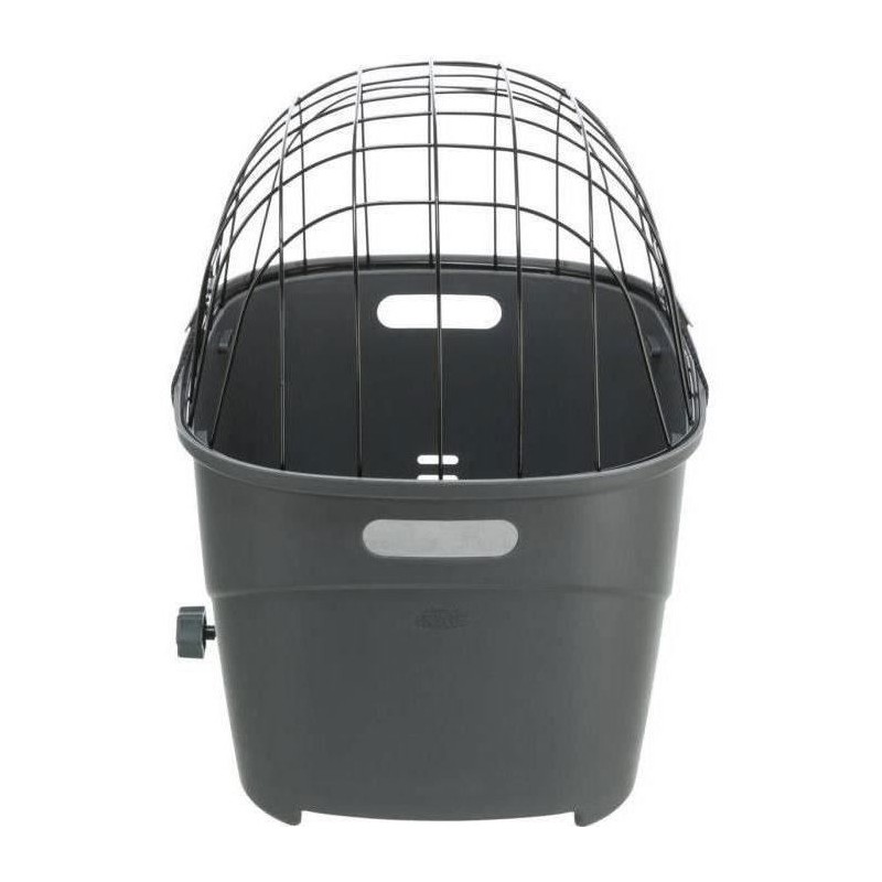 TRIXIE Panier pour porte-bagages en plastique et métal - 36 x 47 x 46 cm - Gr...