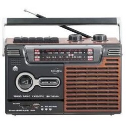 Radio-cassette enregistreur - INOVALLEY - RK10N - Haut-parleur 1 x 8 Watts - ...