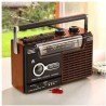 Radio-cassette enregistreur - INOVALLEY - RK10N - Haut-parleur 1 x 8 Watts - ...