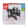 ONE FOR ALL WM2241 Support mural inclinable (15°) et orientable (180°) pour T...
