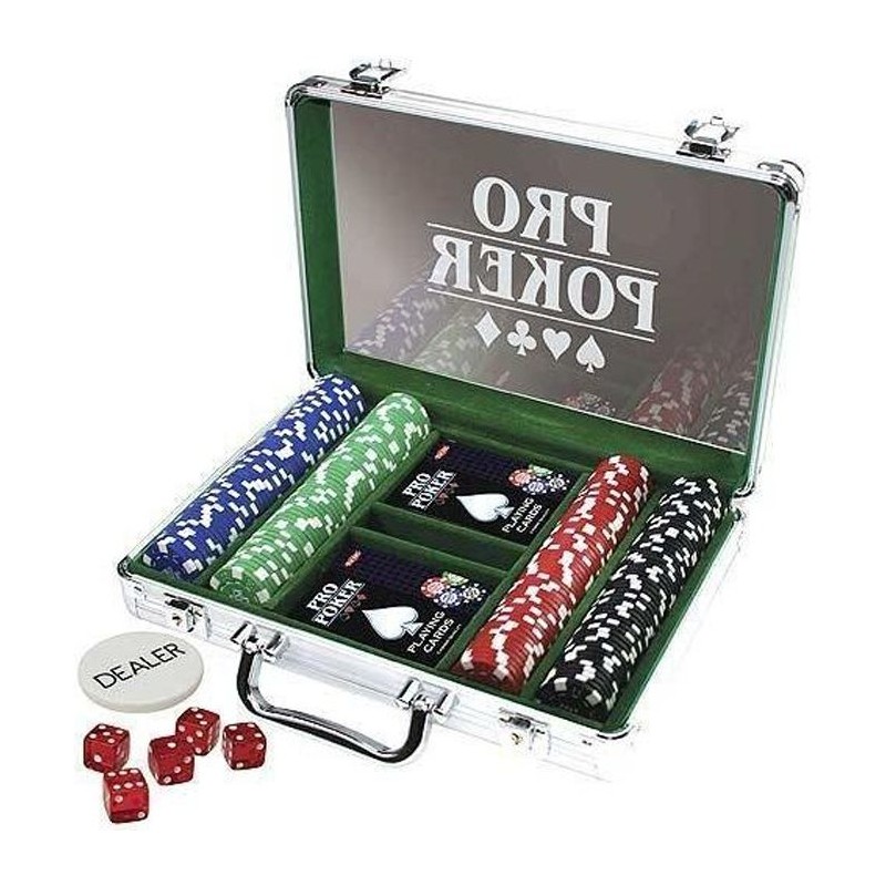 Mallette de poker ProPoker 200 jetons - TACTIC - 11,5g - Mixte - A partir de ...