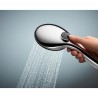 Ensemble de douche avec pommeau 2 jets, support et flexible - GROHE Vitalio S...