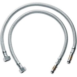 Flexible alimentation annelé - GROHE - 45484000 - Métal - 5 ans de garantie -...