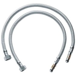 Flexible alimentation annelé - GROHE - 45484000 - Métal - 5 ans de garantie -...