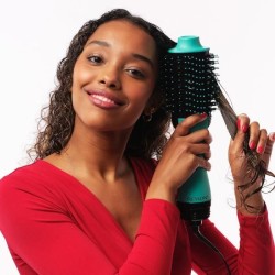 Brosse sechante volumisante REVLON Teal Blue - Technologie ionique - 2 vitess...