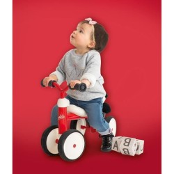 Porteur Métal Rookie - Rouge - SMOBY - Pour Enfant des 12 mois - 4 roues sile...