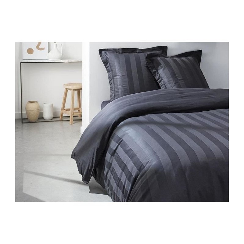 Parrure de lit TODAY Prestige - 220 x 240 cm - 2 personnes - 100% Satin de co...