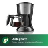 Cafetiere filtre - PHILIPS - HD7462/20 - Collection Métal - 1.2L -