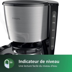 Cafetiere filtre - PHILIPS - HD7462/20 - Collection Métal - 1.2L -
