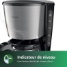 Cafetiere filtre - PHILIPS - HD7462/20 - Collection Métal - 1.2L -