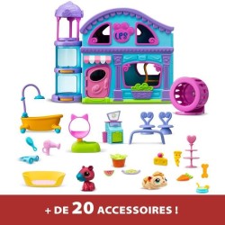 La Grande Maison - BANDAI - Littlest Pet Shop avec 3 pets dont 1 exclusif