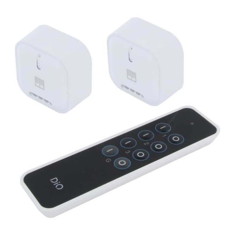 Kit 2 modules pour volet et télécommande - DIO CONNECTED HOME - 54852 - DiO 1.0