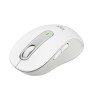Souris - Sans fil - Logitech - Signature M650 - Blanc - Droitier