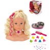 Tete a coiffer et a maquiller Sophia Princess Coralie avec accessoires - KLEI...