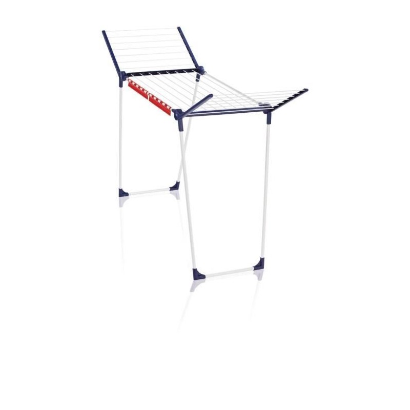 Étendoir a linge Leifheit Pegasus 160 Solid Slim 81620, séchoir a linge compa...