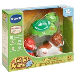 Coffret Trio Tut Tut Animo VTECH - Animaux Domestiques - 3 animaux