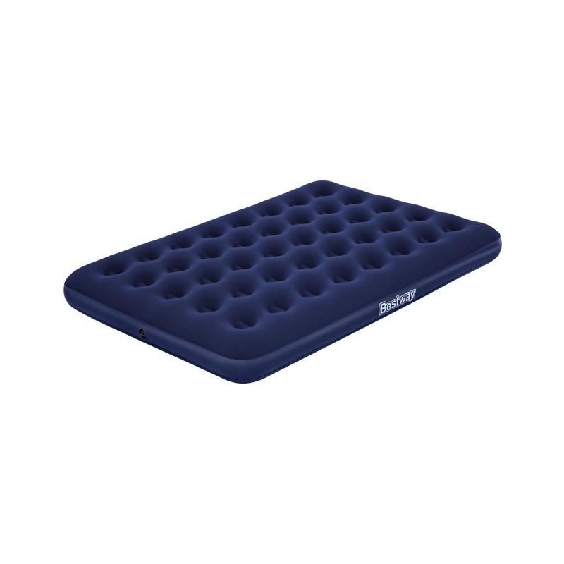 Matelas gonflable camping - BESTWAY - 2 places - 1,91 m x 1,37 m x 22