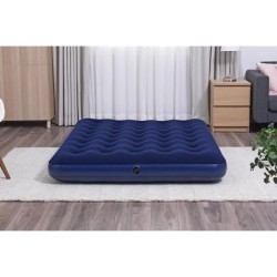 Matelas gonflable camping - BESTWAY - 2 places - 1,91 m x 1,37 m x 22