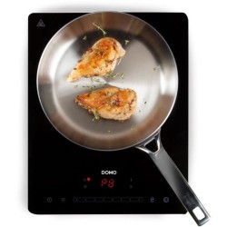 DOMO DO332IP - Plaque a induction 1 feu - 2000W - Touchscreen - Minuteur numé...
