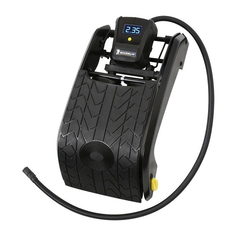 Pompe a Pied Double Piston manometre digital de 0.05 jusqu'a 7 bars- MICHELIN...
