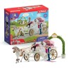 Figurine La caleche des mariés, des 5 ans, schleich 42641 HORSE CLUB,