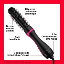 Brosse séchante et coiffante - REVLON - RVDR5292E - One Step Style Booster - ...