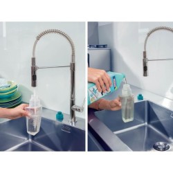 Balai pulvérisateur Leifheit Easy Spray XL 56690, lave sol articulé a 360° av...