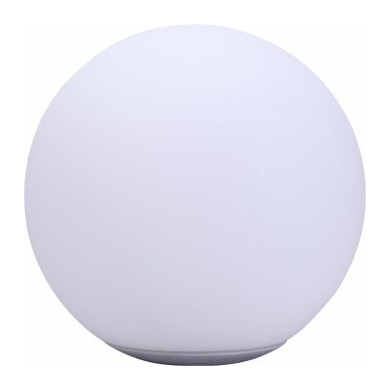 Boule lumineuse solaire LED en polyéthylene 30cm - LUMISKY - Multicolore - Ex...