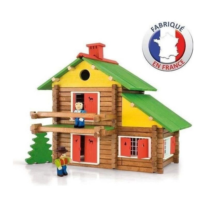 Jeujura - Construction en bois - Mon Chalet en Bois 175 pieces
