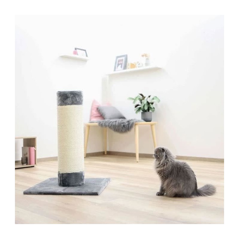 KERBL - Poteau griffoir tronc Opal Ultra 80 cm Gris