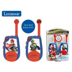 Talkie-Walkies Digitaux Mario Kart - LEXIBOOK - Portée 2km - Fonction morse l...