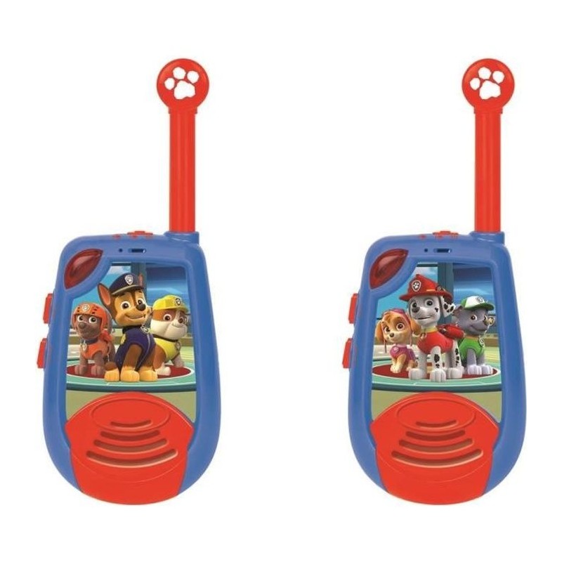 Talkie-Walkies Digitaux LA PAT' PATROUILLE - Portée 2km - Fonction morse