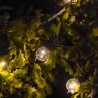 Guirlande lumineuse extérieure connectable Party Clear - LUMI JARDIN - 20 glo...