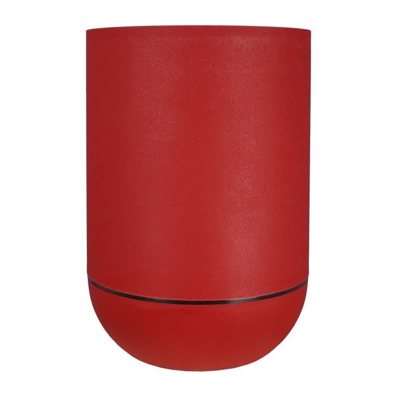 Pot de fleurs - RIVIERA - Granit Tulipe - D40 H57 cm - 28 L - Rouge