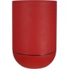 Pot de fleurs - RIVIERA - Granit Tulipe - D40 H57 cm - 28 L - Rouge